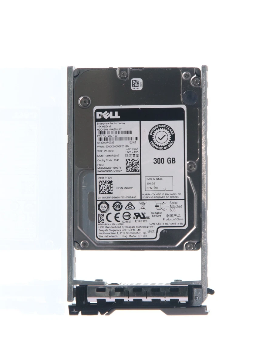 Dell 300GB SAS 2.5 Inch Internal Hard Disk Drives for sale | eBay
