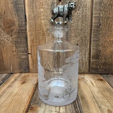 POTTERY BARN Fantastical Forest Glass Decante...