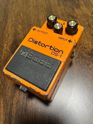 Boss Ds-1 Distortion Pedal Japanese Vintage Aca Era 1981-82 Guitar Effect