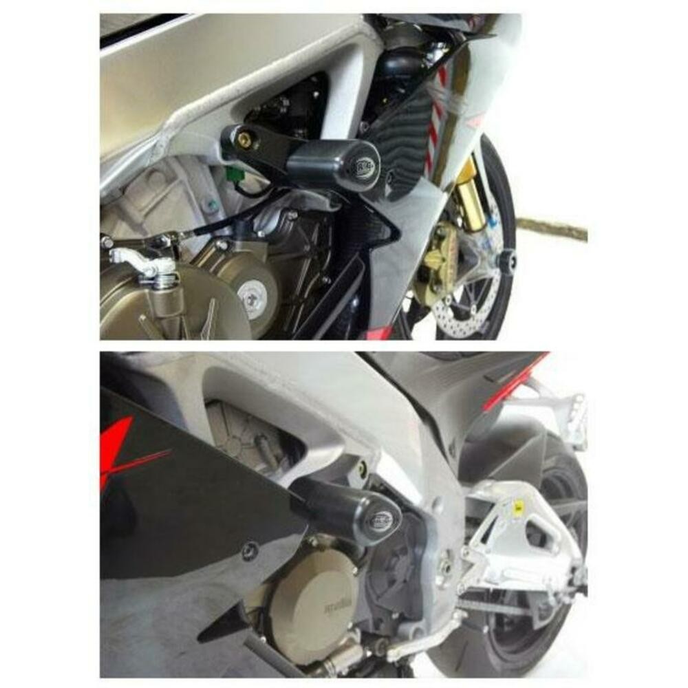 R&G Racing Aero Fairing Protectors Black For Motorcycle Spare Parts Accessories