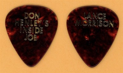 The Eagles Lance Morrison Vintage Guitar Pick - 2000 Inside Job Tour