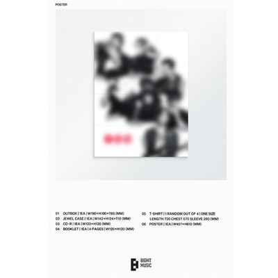 In Stock] BTS ARIRANG T-Shirt CD Box Set Official Limited Album