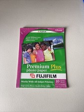 Fujifilm Premium Plus Color 8-1/2 x 11 Glossy Photo Paper 8 sheets