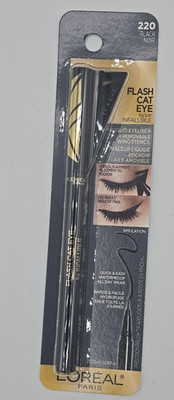 Loreal Paris Infallible Flash Cat Eye Waterproof Liquid Eyeliner #220 Black