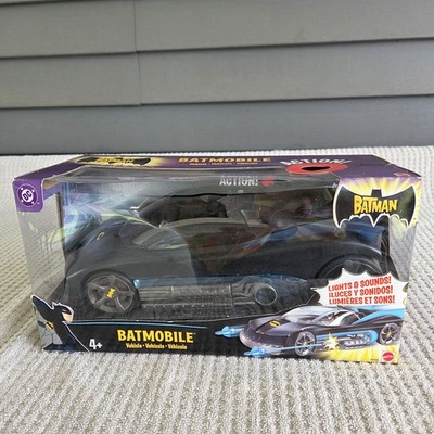 Mattel Batmobile w/Lights & Sounds Animated DC The Batman 2004 Sealed NIB VIDEO