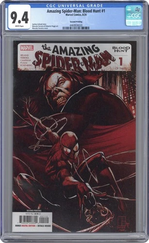Amazing Spider-Man Blood Hunt 1D CGC 9.4 2024 4469936020