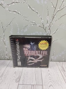 Resident Evil 2 Sur Sony PlayStation 1 (PS1) - Boîte Complète, Sans CD1 - Très Bon état