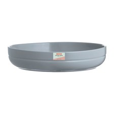 Image of Round Serving Bowl 28cm Blue Stoneware Salad Pasta Soup Bowl Dining Tableware