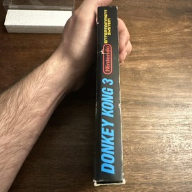 Donkey Kong 3 (Nintendo NES) Complete CIB - Tested - Authentic