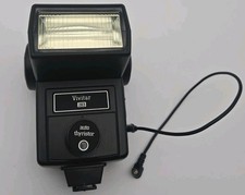 Vivitar 283 Auto-Thyristor Flash w/Sync cord Made In Japan Untested
