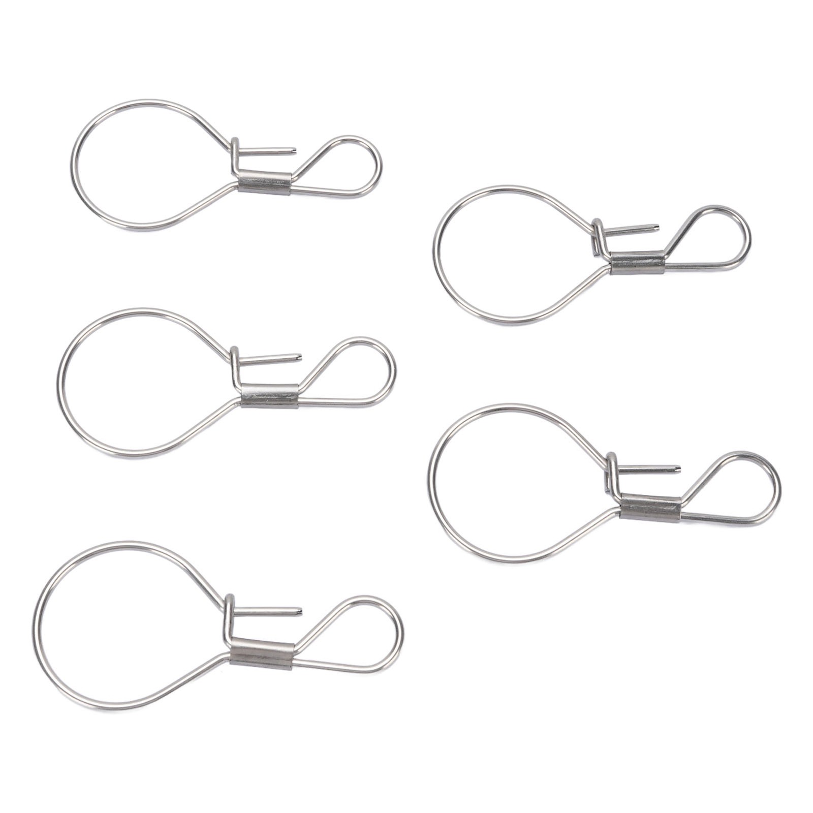 Fishing Locks Live Fish Lock Buckle Secure Fixing 5PCS For Freshwater Saltwater