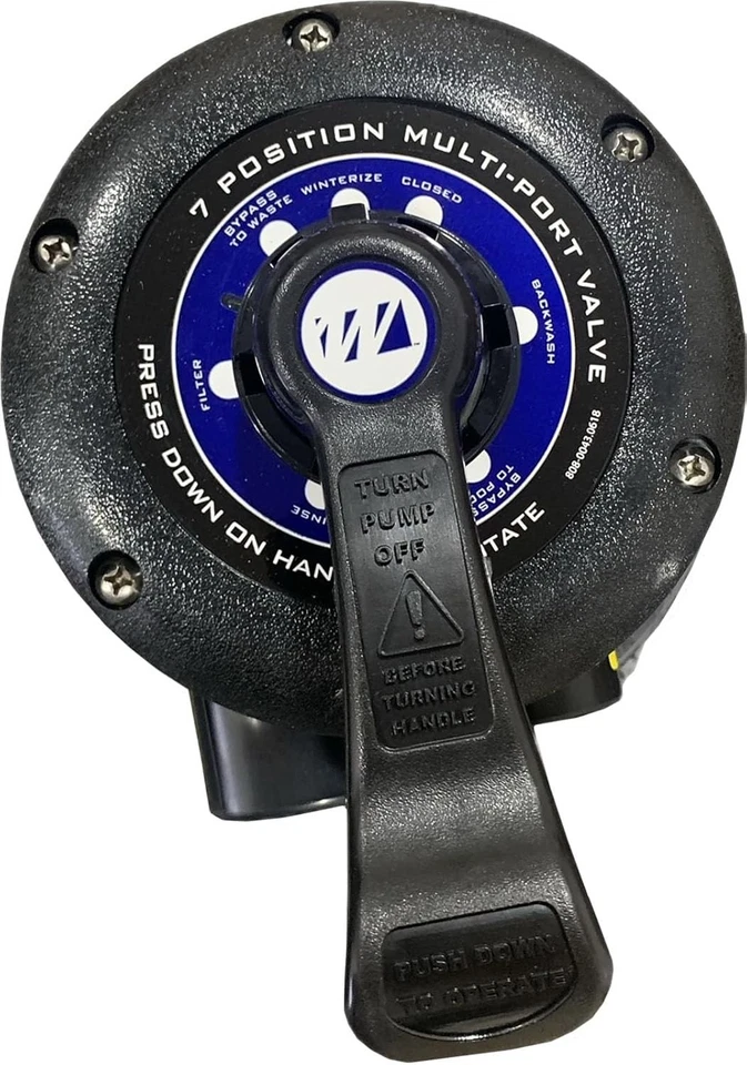 Waterway Plastics WVS003B Swimming Pool Sand Filter Multiport Valve Split Nut St - Image 2 of 3