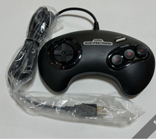 Sega Genesis Wired Controller Model MK-16500 OEM Red Letters