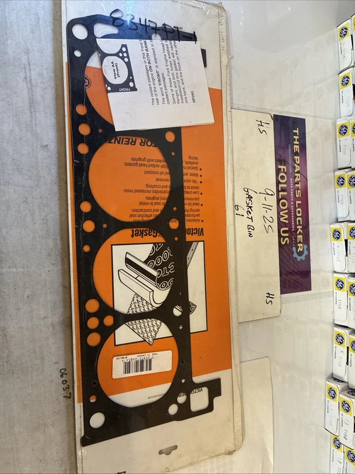 Junta de culata de motor Victor Reinz 3502, original nuevo stock antiguo, vintage, Foto 2 de 4