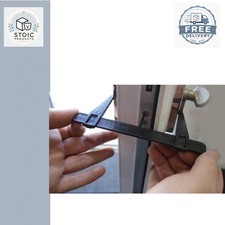 Euro Cylinder Door Lock Gauge for Easy Replacement Black Powder Coated Finish