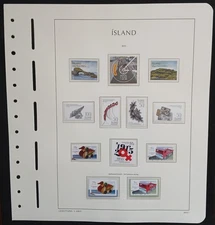 2015 Iceland Year Set On Lighthouse/Leuchtturm Hingless Pages