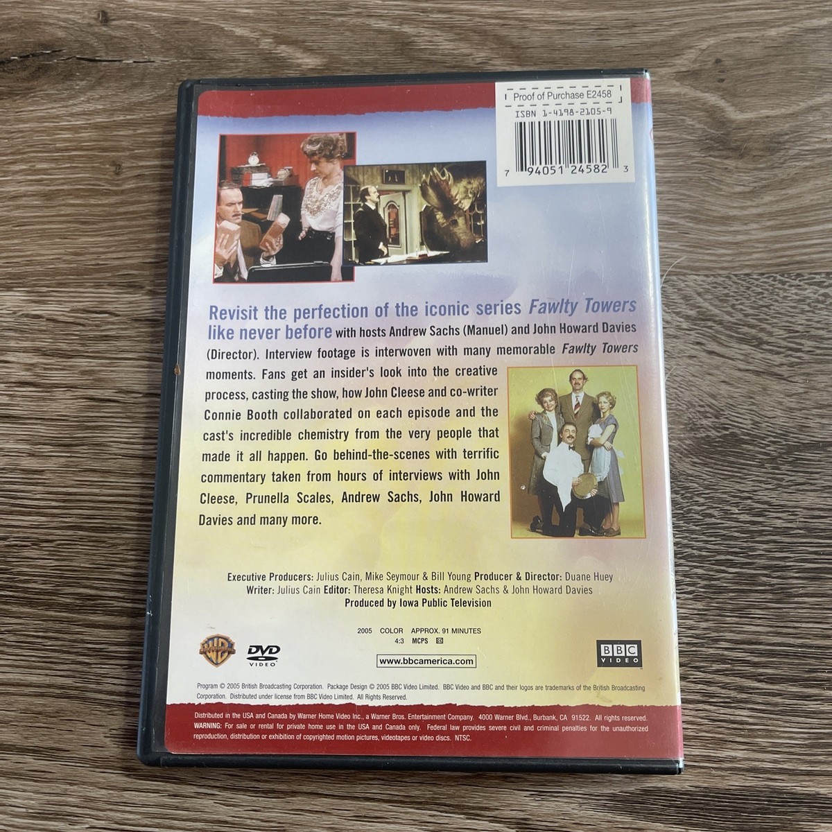 Fawlty Towers Revisited DVD - 2005 TV Movie EXCELLENT