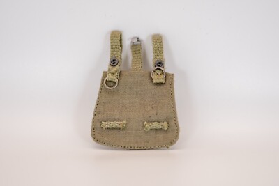VAMAN Vintage Action Man 1:6 scale ReproAfrika korps tan bread bag