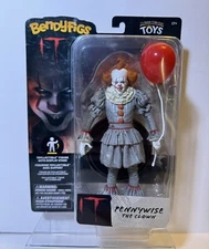 Pennywise the Clown “It” Movie Figure w/ Balloon BendyFigs New Sealed