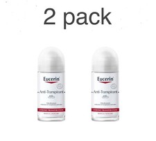 2 x EUCERIN Antiperspirant Roll-on 48 H 50 ml / 1.7 fl oz