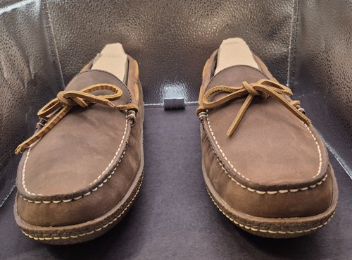 NIB L.L. Bean Hand Sewn Leather Flannel-lined Slipper Size 8 Mens / Womens 9.5 - Picture 5 of 10