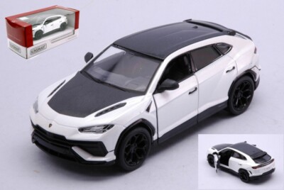 KINSMART 1/32 LAMBORGHINI URUS WEISS MODELLBAU STATISCHES MODELL DIECAST