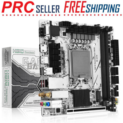 H610 Motherboard LGA 1700 for i3/i5/i7/i9 12th 13th CPU DDR4 M.2 Swordsman WIFI