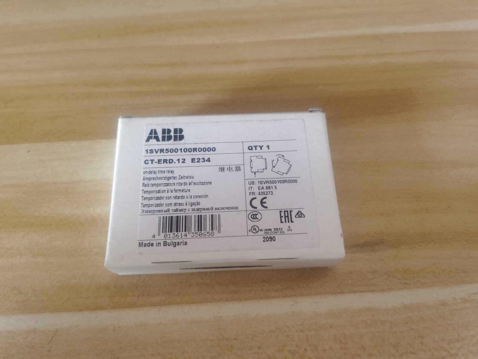 1SVR500100R0000 – Rơ le thời gian ABB E234CT-ERD