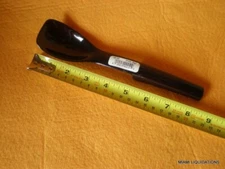 Lot of 12 Vollrath 5251060 Spoon Salad Buffet Built-In Slip Stopper Notch Black