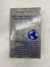 2001 Ford F150 F250 F350 Ranger Truck Factory Spec Specification Manual SKU21