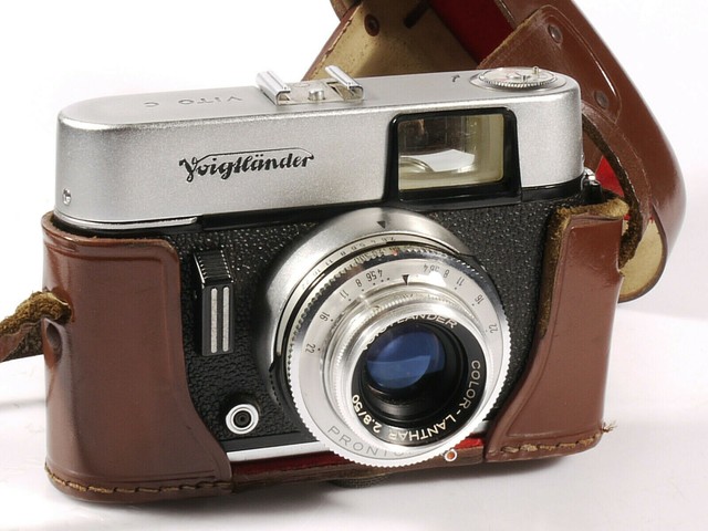 PRL) VOIGTLANDER VITO C COLOR-LANTHAR 2.8/50mm FOTOCAMERA