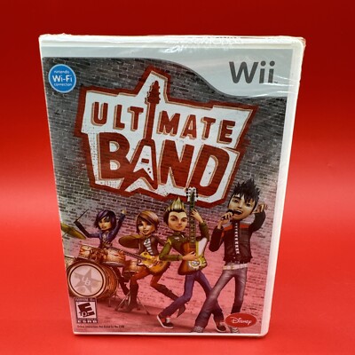 Ultimate Band (Nintendo Wii) Rare/Brand New/Factory Sealed/Free Ship!