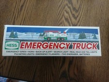1996 Hess Emergency Truck - New In Box