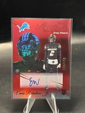 2024 Panini Prestige Red  Xtra Points Auto RC Ennis Rakestraw Jr. Lions /199