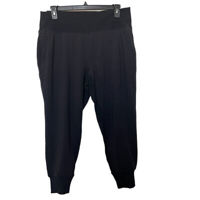 Athleta Full Length Joggers w/ Wide Waistband in Size