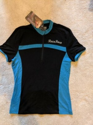 RaceFace Race Face Damen-Shoots kurzärmlig Jersey Schiefer XS