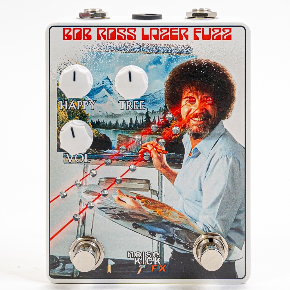 NoiseKick FX Bob Ross Lazer Fuzz Guitar Effect Pedal - New | eBay