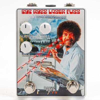 NoiseKick FX Bob Ross Lazer Fuzz Guitar Effect Pedal - New | eBay