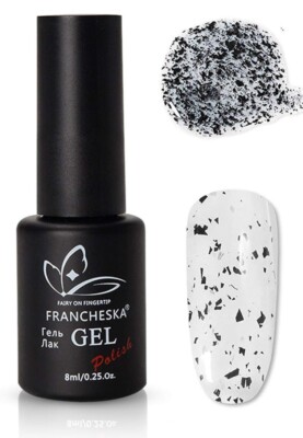 2x Francheska Gel Nagellack Eierschale