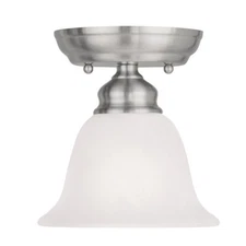 Livex Lighting Essex Ceiling Mount in Brushed Nickel - 1350-91