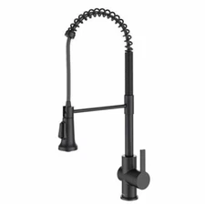 Kraus KPF-1691 Britt 1.8 GPM 1 Hole Pre-Rinse Pull Down Kitchen - Black
