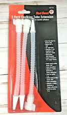 Caulking Tube Extension Red Devil 3 Tubes Per Pack 4078 Clear Air Tight Seal