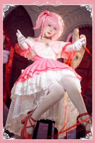 Kostüm Puella Magi Madoka Magica Kaname Madoka Cosplay Kostüm Party Geschenke - Bild 15 von 21