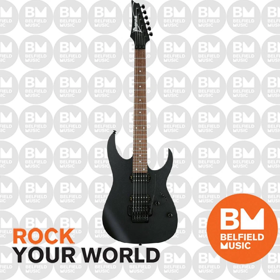 Ibanez RGRT420 Electric Guitar Weathered Black - Brand New - Belfield Music