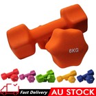 2X Anti Slip Dumbbells pair Weightlifting Dumbbell Set Barbell Gym Hand Weights
