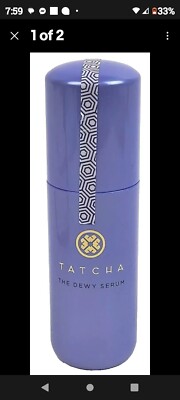Tatcha The Dewy Serum Skin Replenishing and Plumping Moisturizer 1 oz New No Box
