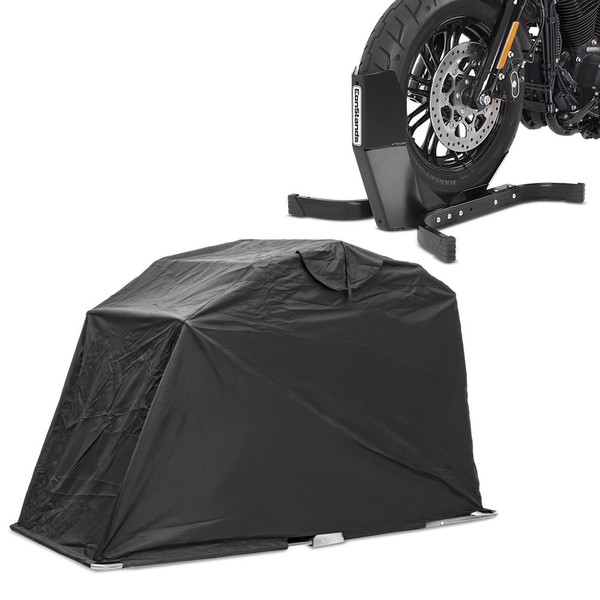 Set Zeltgarage XL + Motorradwippe FüR Aprilia Tuono V4 1100 Factory-image