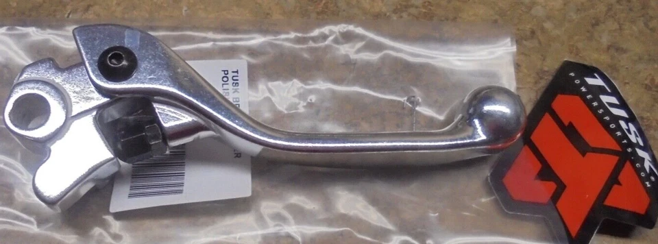 Tusk Brake Lever 2012–2013 Suzuki RM85 RM 85 85L L Polished Silver Right Hand - Image 3 of 3