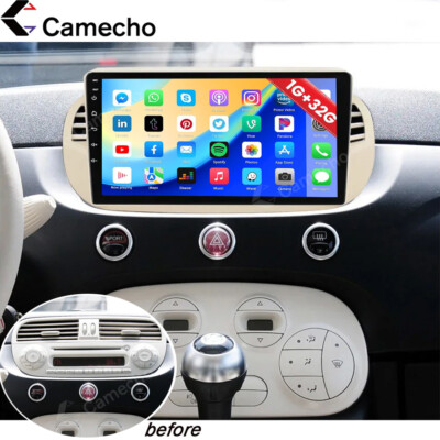 Autoradio Android Per Fiat 500 2007-2015 - 9 Pollici Con Carplay Wireless E GPS - Foto 5