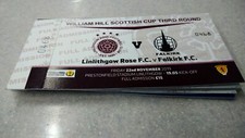 2019 Scottish Cup Linlithgow V Falkirk ticket